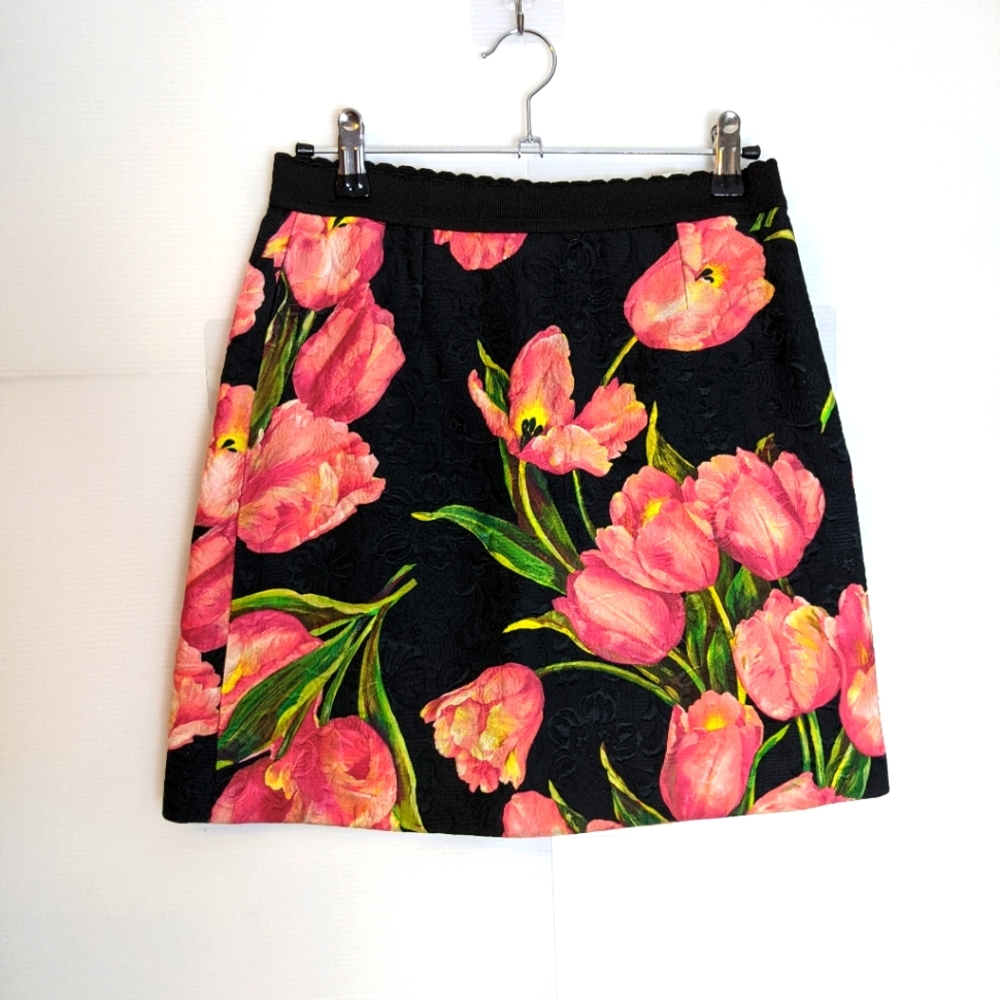 Dolce & Gabbana Floral Skirt Girls Size 9/10
